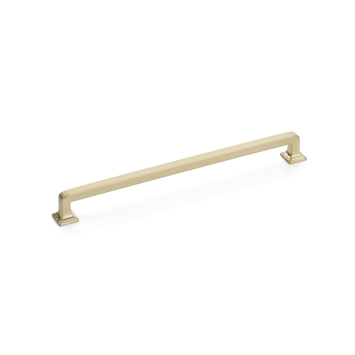 Menlo Park Pull by Schaub - Signature Satin Brass - New York Hardware