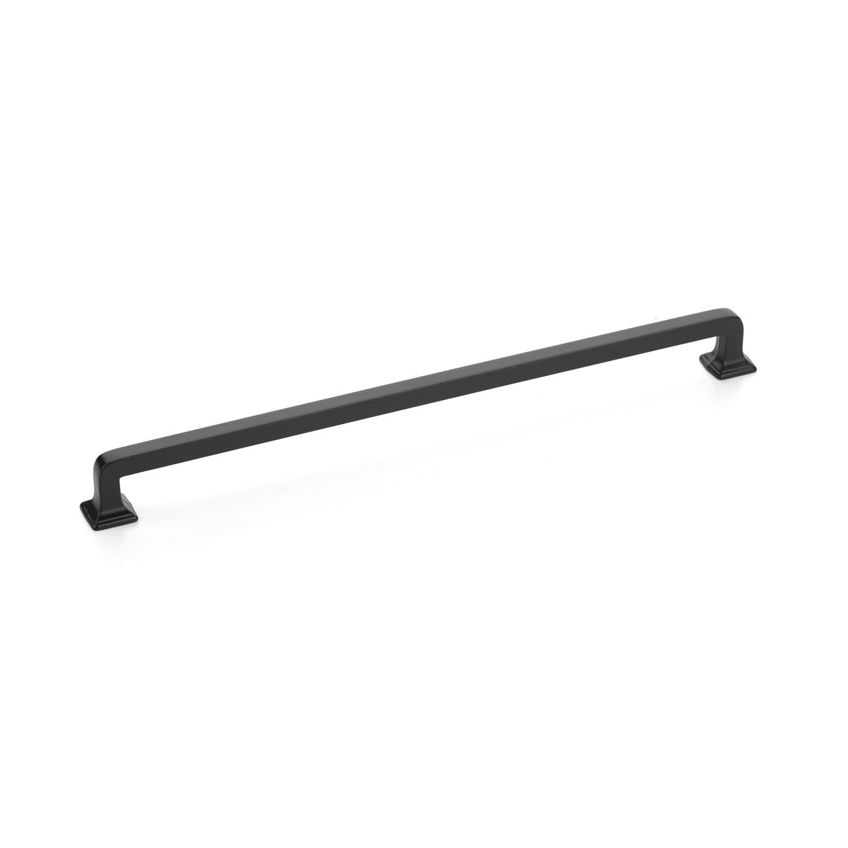 Menlo Park Pull by Schaub - Matte Black - New York Hardware