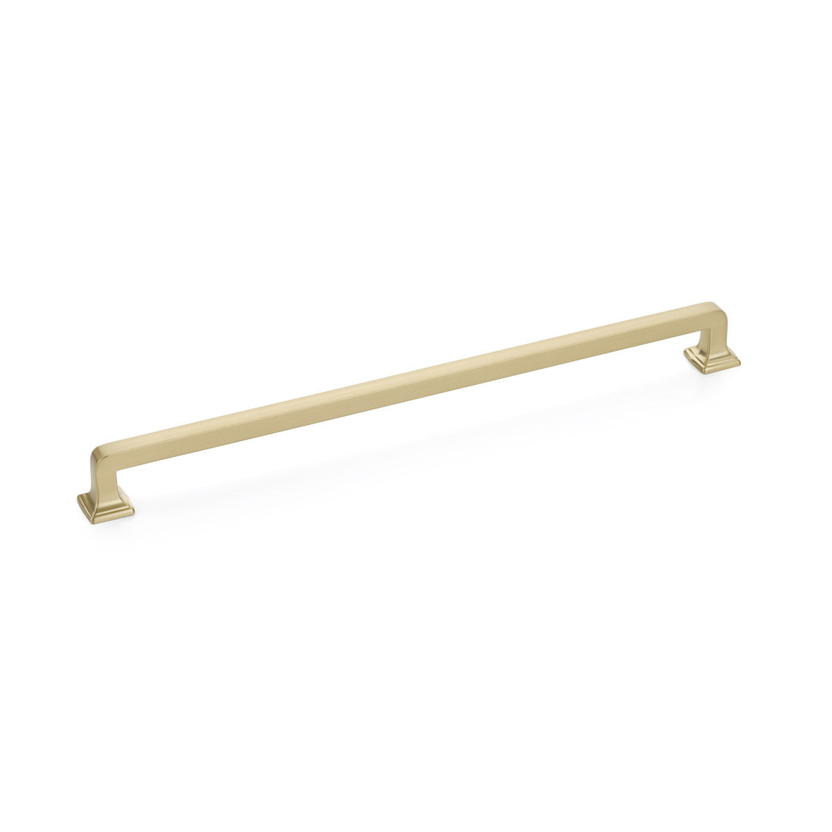 Menlo Park Pull by Schaub - Signature Satin Brass - New York Hardware