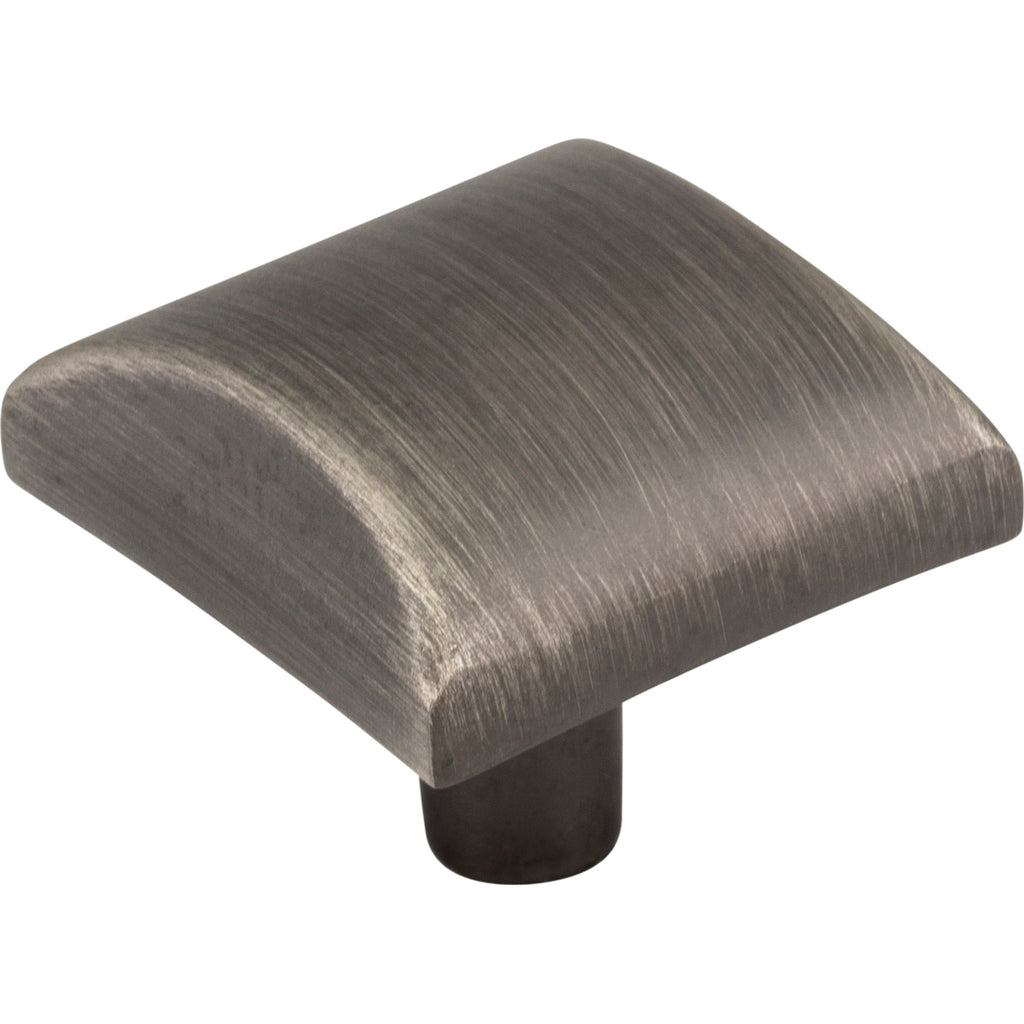 Square Glendale Cabinet Knob by Elements - Brushed Pewter