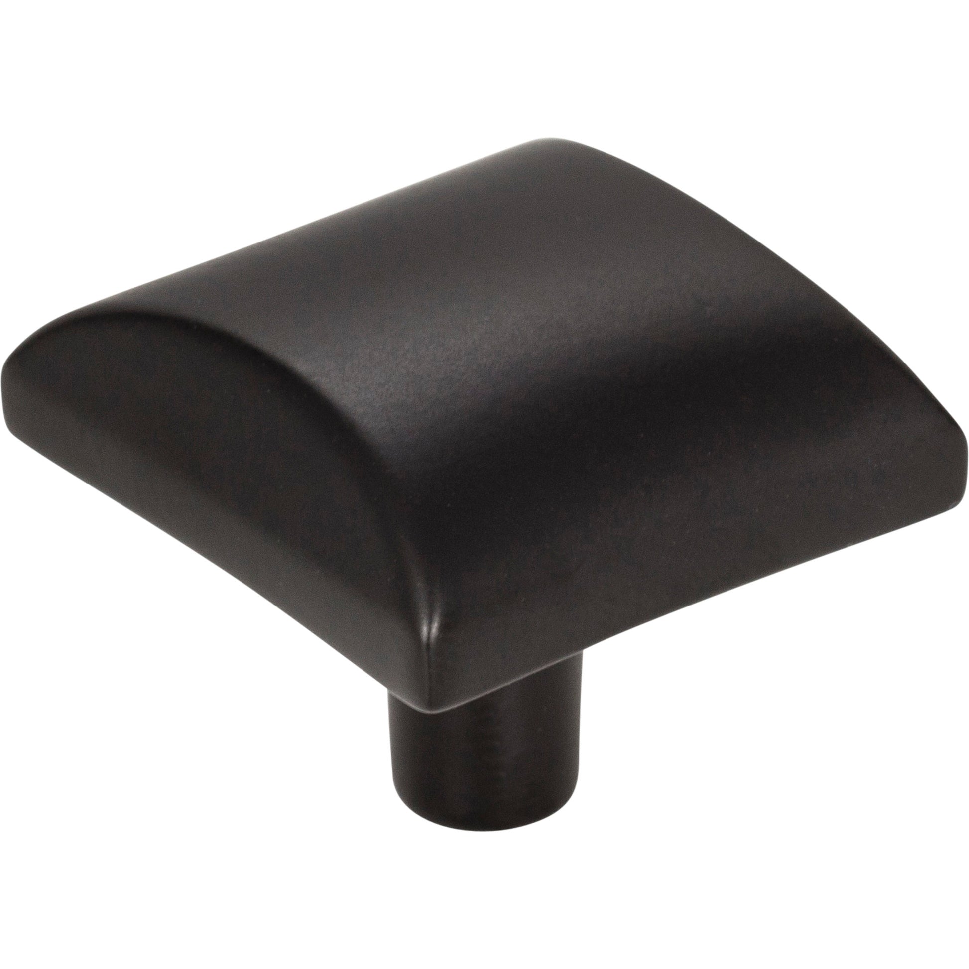 Square Glendale Cabinet Knob by Elements - Matte Black