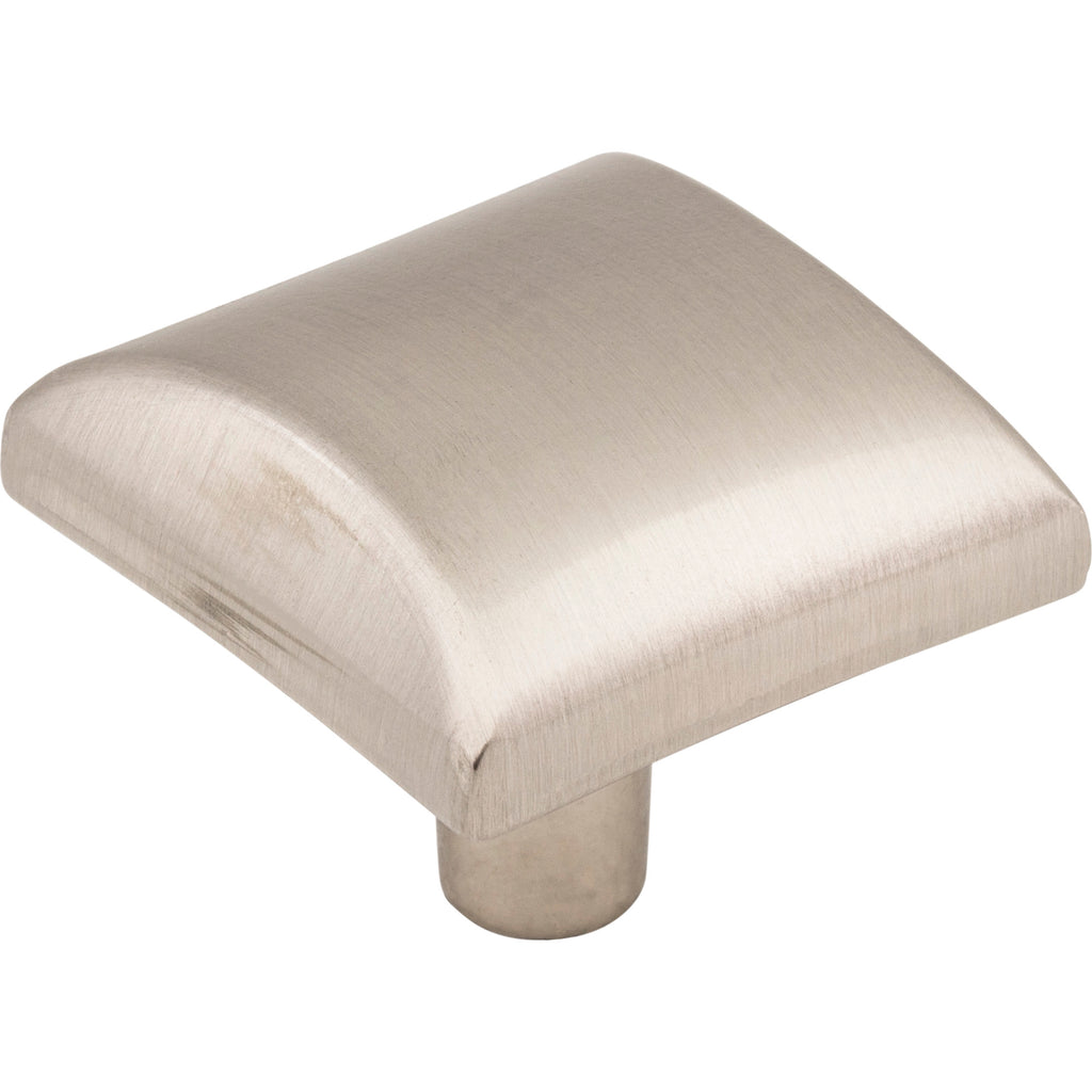 Square Glendale Cabinet Knob by Elements - Satin Nickel