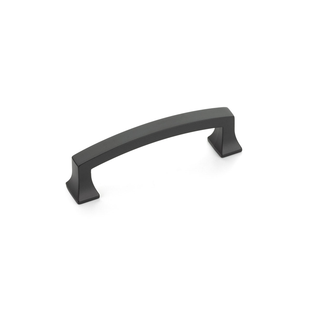 Menlo Park Arched Pull by Schaub - Matte Black - New York Hardware