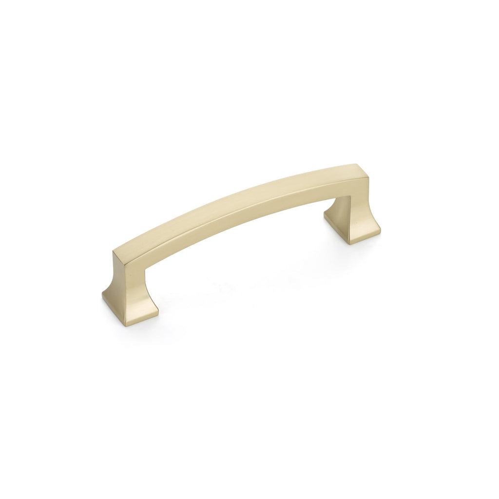 Menlo Park Arched Pull by Schaub - Signature Satin Brass - New York Hardware