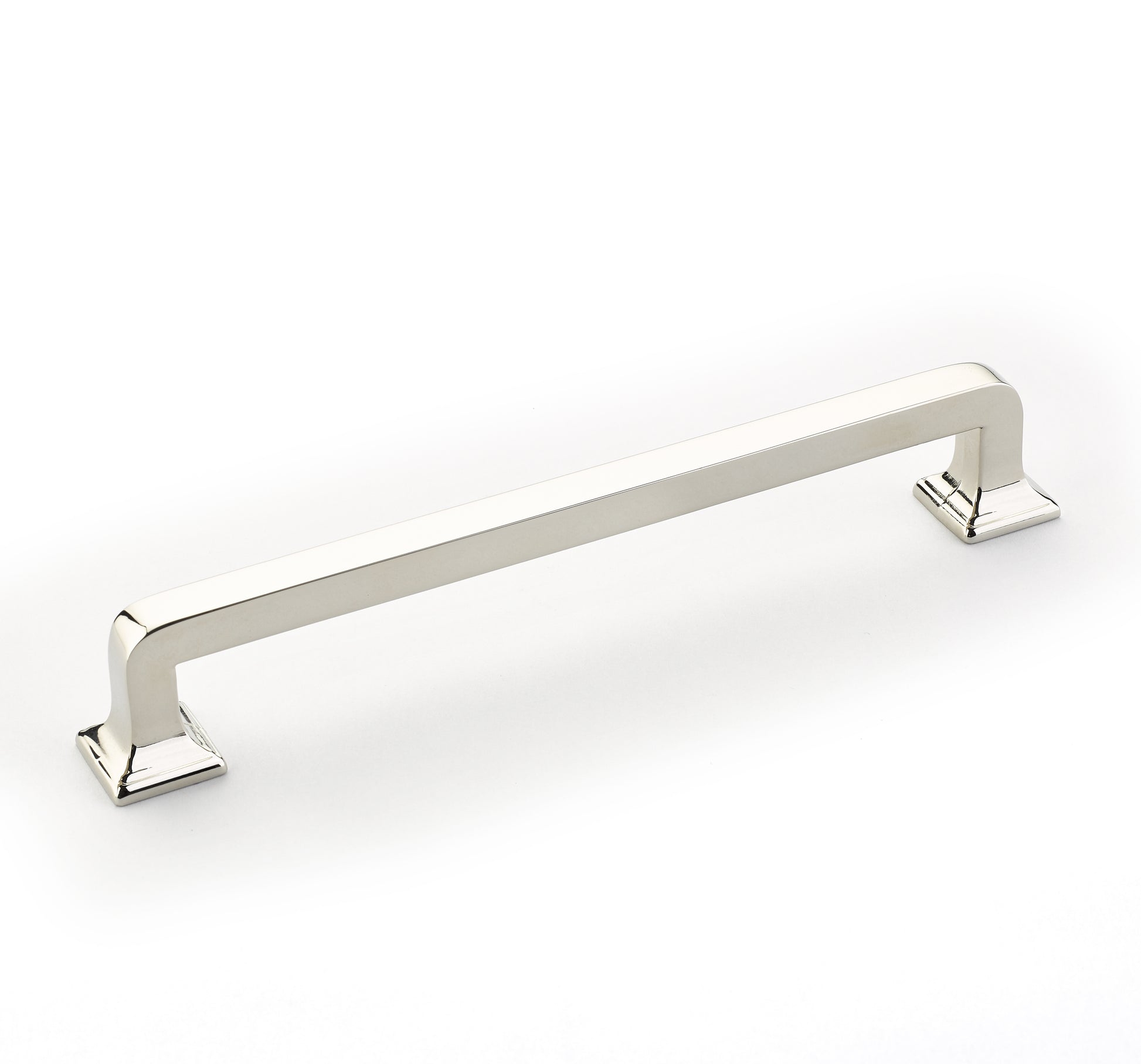 Menlo Park Pull by Schaub - Polished Nickel - New York Hardware