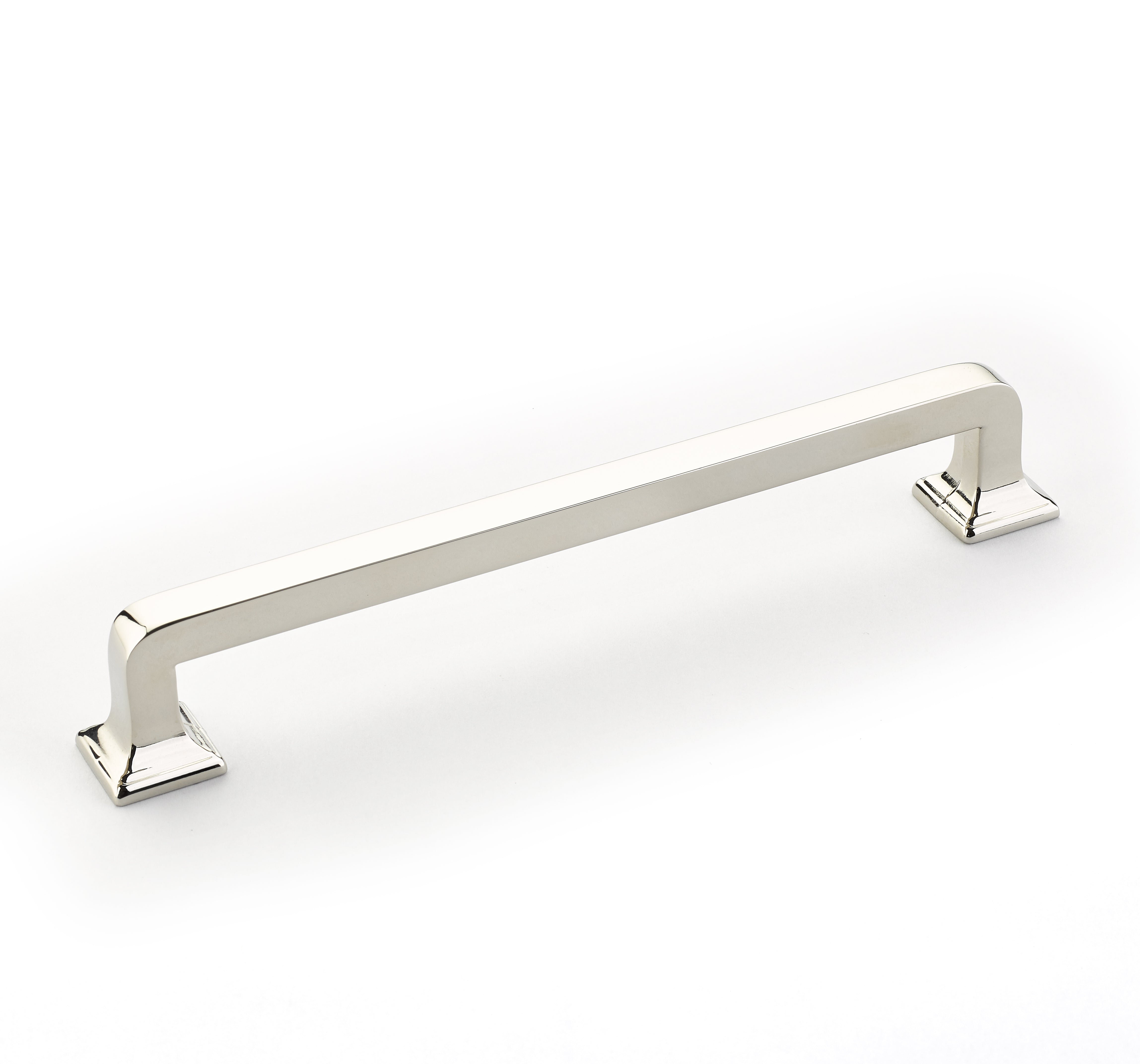 Menlo Park Pull by Schaub - Polished Nickel - New York Hardware