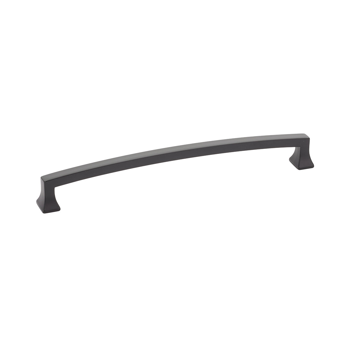 Menlo Park Arched Pull by Schaub - Matte Black - New York Hardware