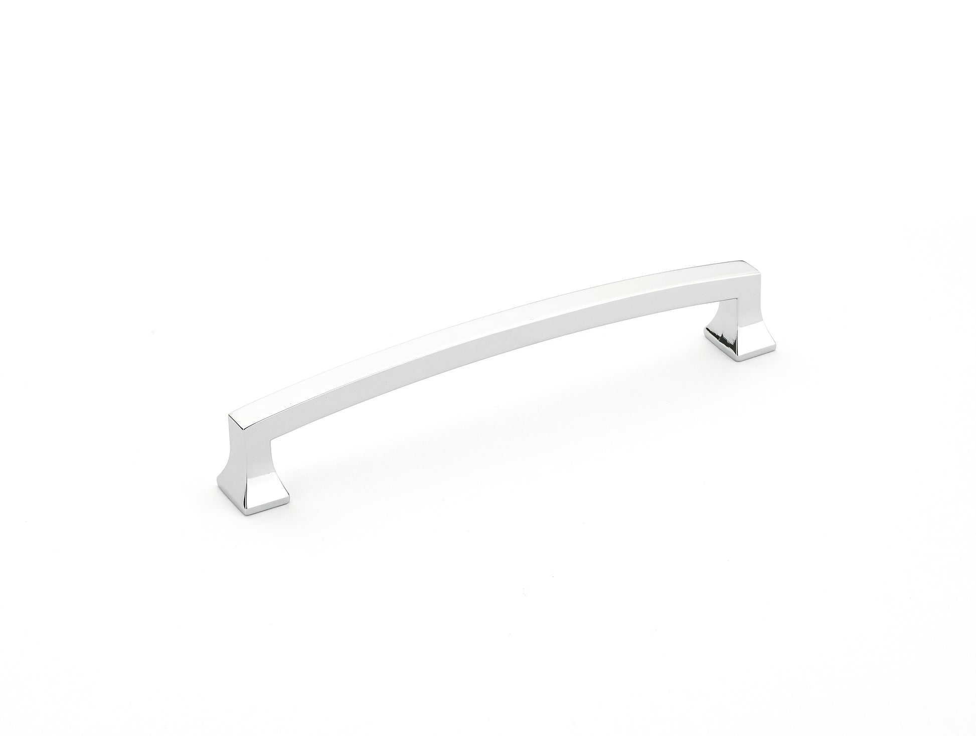Menlo Park Arched Pull by Schaub - Polished Chrome - New York Hardware