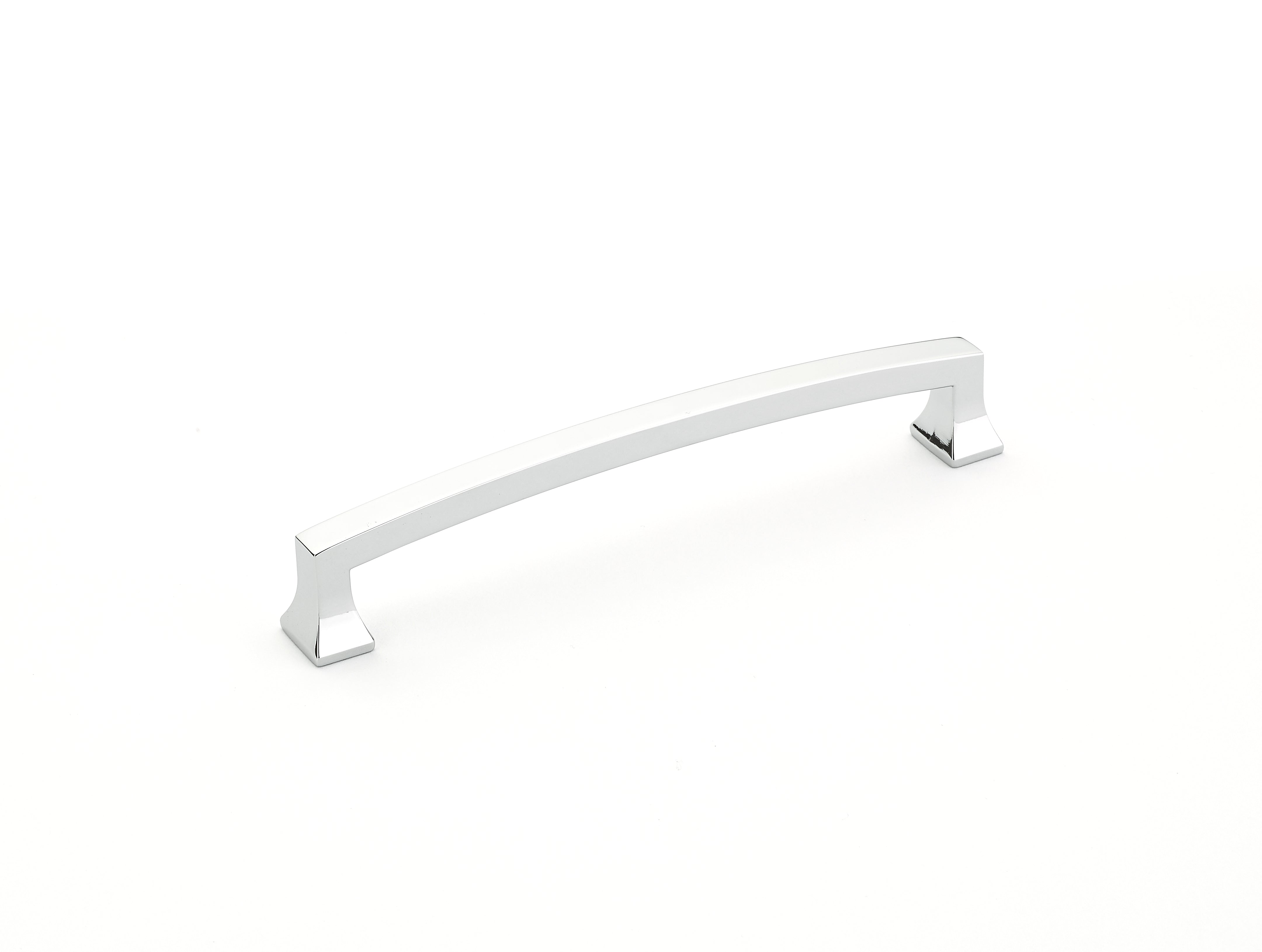 Menlo Park Arched Pull by Schaub - Polished Chrome - New York Hardware