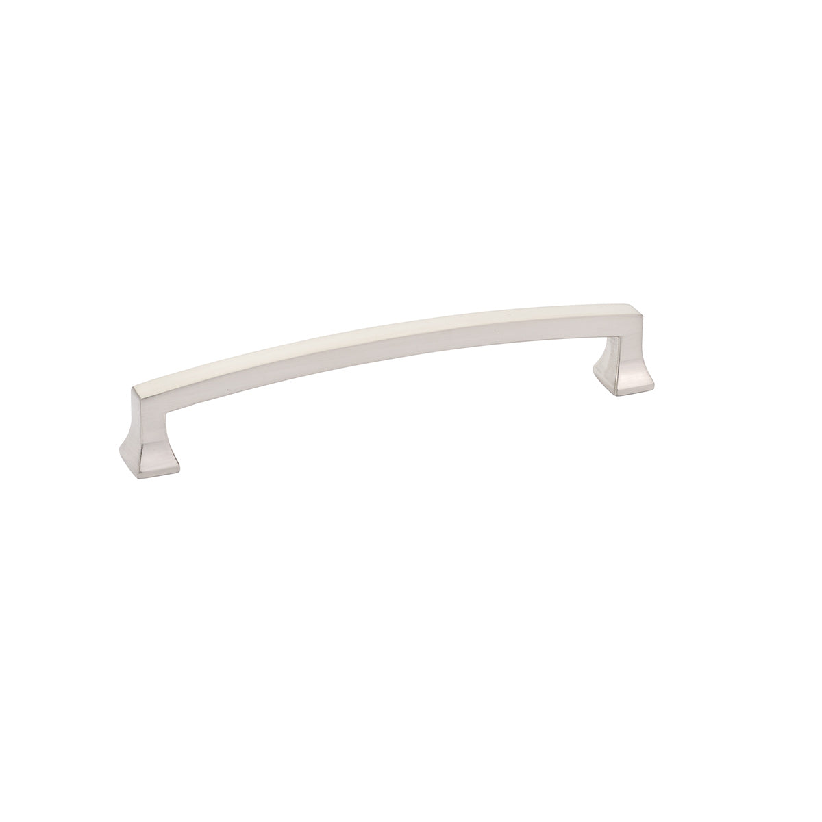 Menlo Park Arched Pull by Schaub - Brushed Nickel - New York Hardware