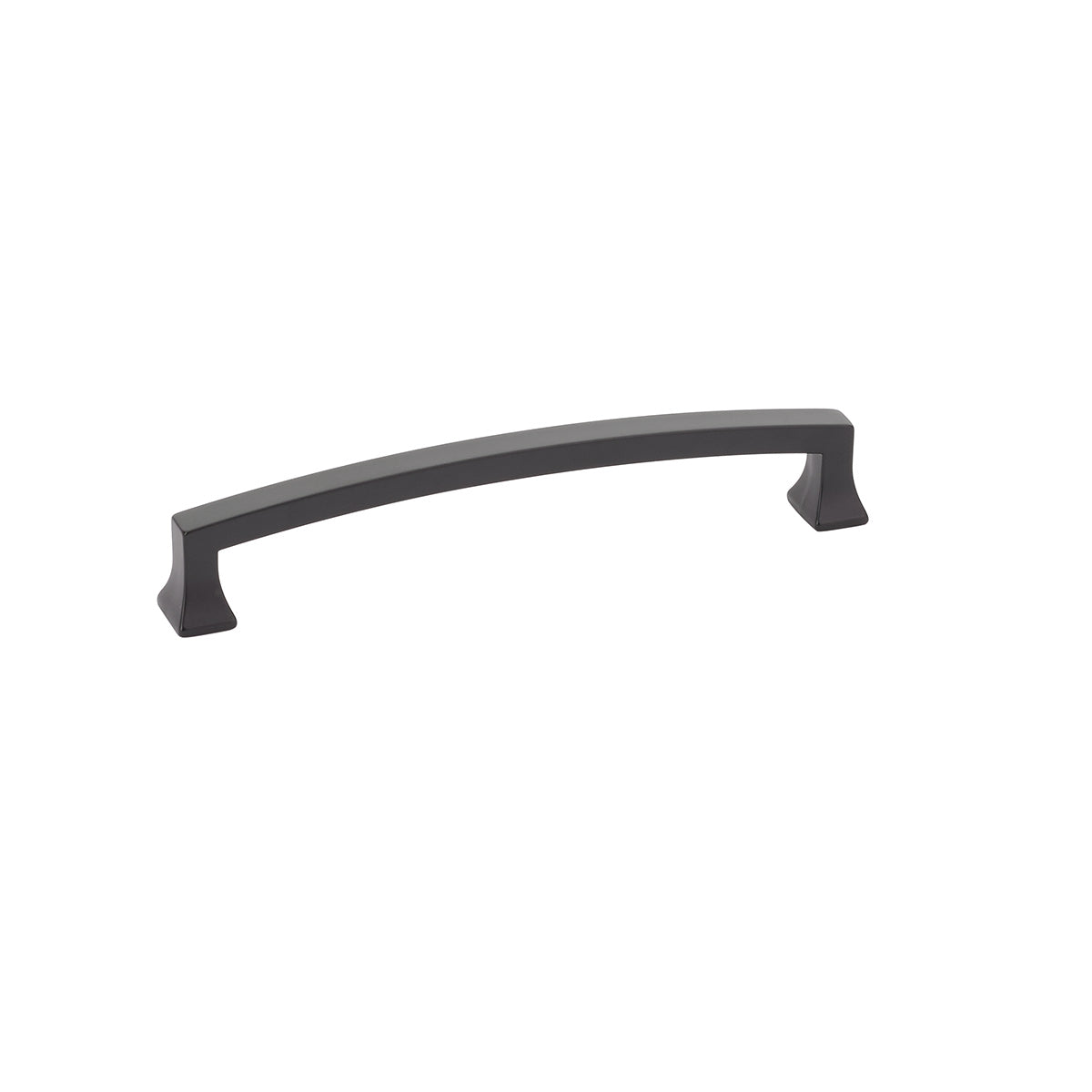 Menlo Park Arched Pull by Schaub - Matte Black - New York Hardware
