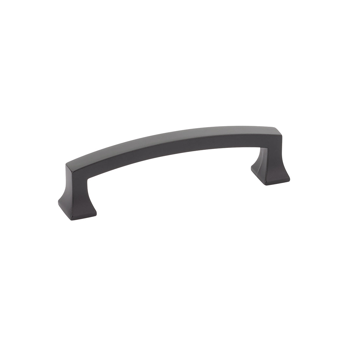 Menlo Park Arched Pull by Schaub - Matte Black - New York Hardware
