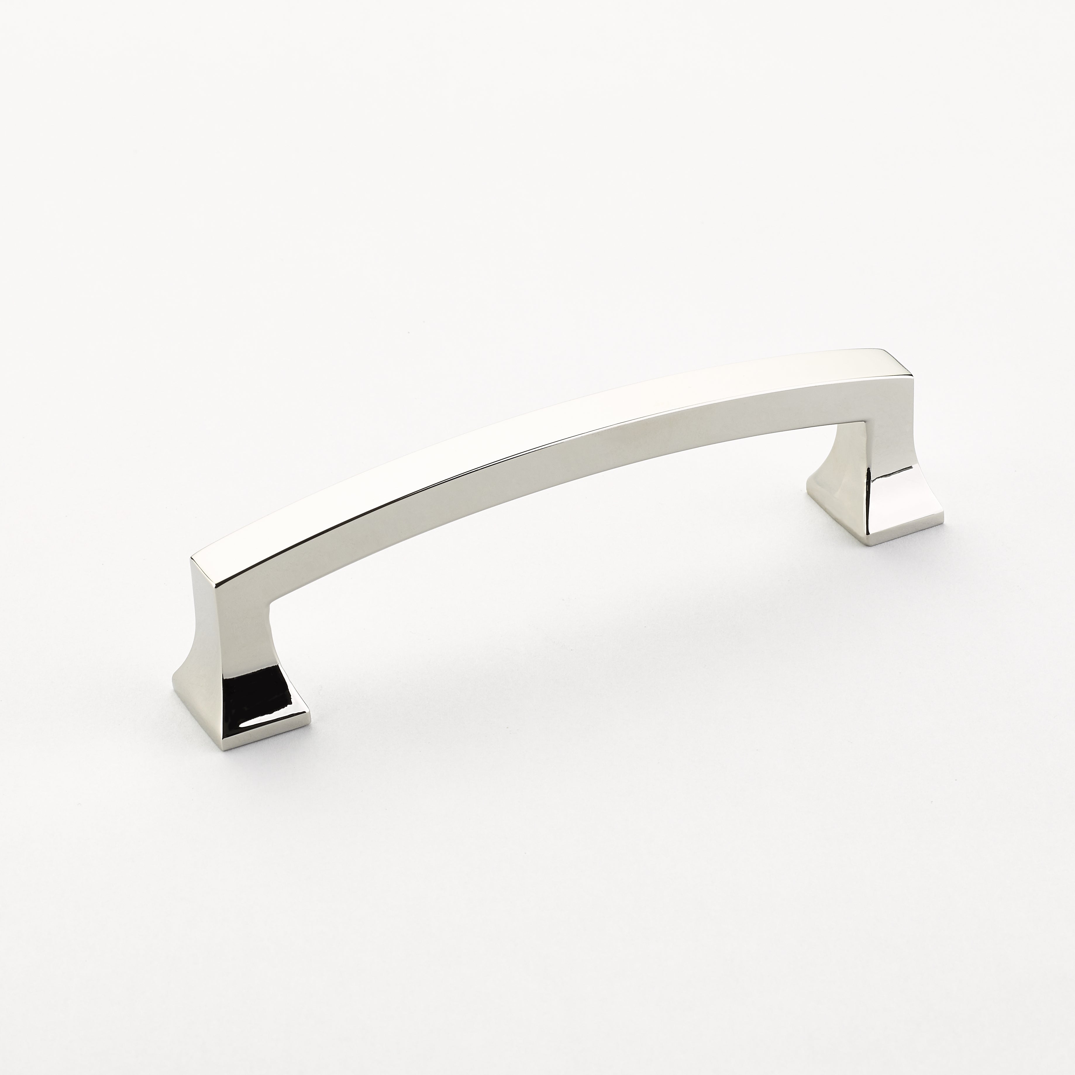 Menlo Park Arched Pull by Schaub - Polished Nickel - New York Hardware