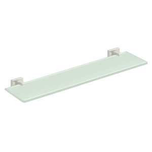 55D Series Glass Shelf by Deltana -  - Polished Nickel - New York Hardware