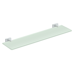 55D Series Glass Shelf by Deltana -  - Polished Chrome - New York Hardware