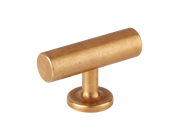 Kingsheath T-bar Handle by Armac Martin - 55mm - Satin Nickel Plate