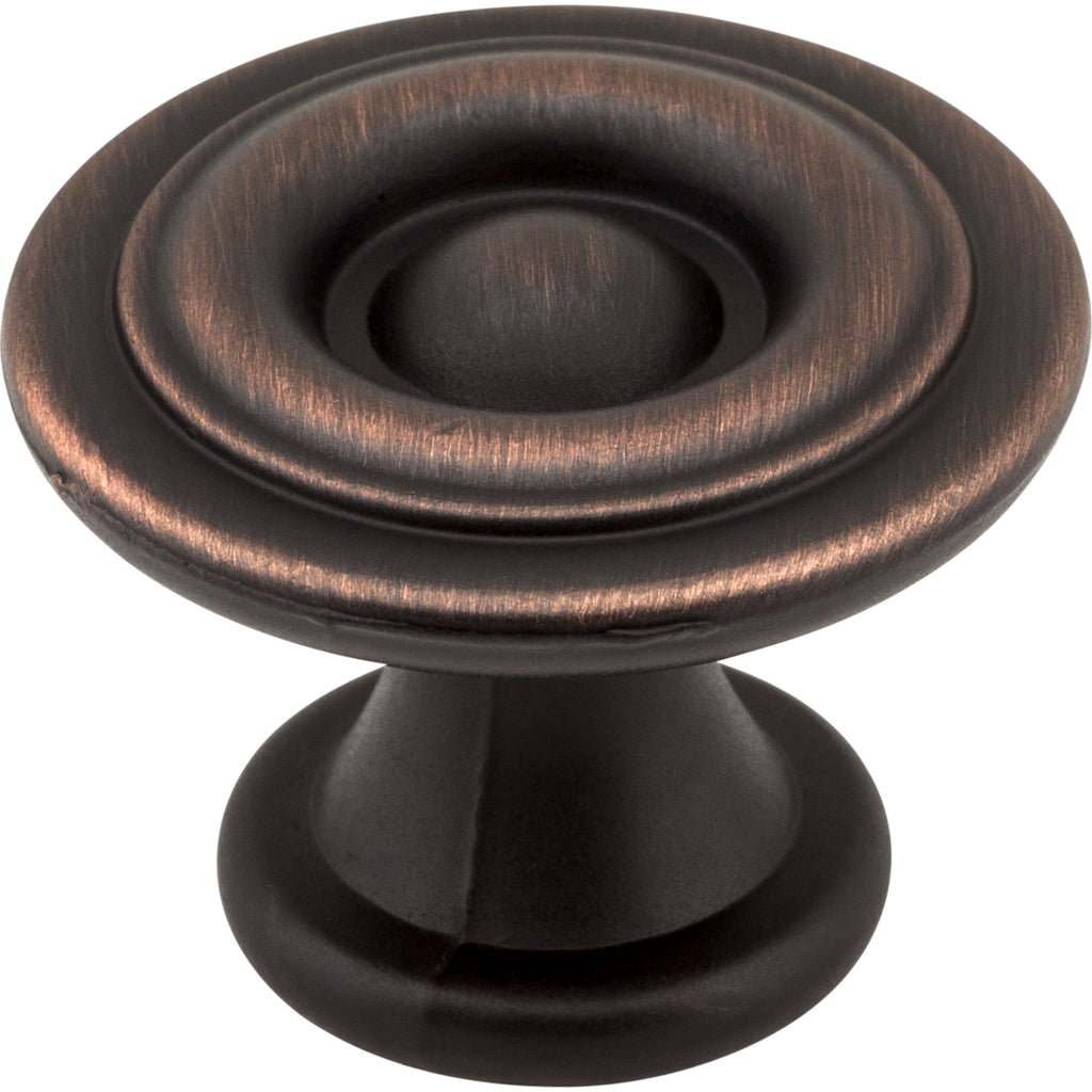 Button Syracuse Cabinet Knob by Elements - Brushed Oil Rubbed Bronze