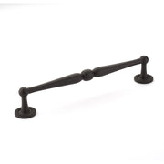 Atherton Pull w/ Plain Footplate by Schaub - Oil Rubbed Bronze - New York Hardware