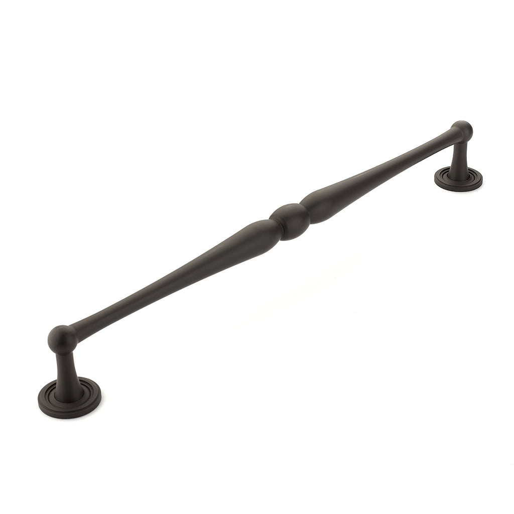 Atherton Appliance Pull w/ Plain Footplate by Schaub - Oil Rubbed Bronze - New York Hardware
