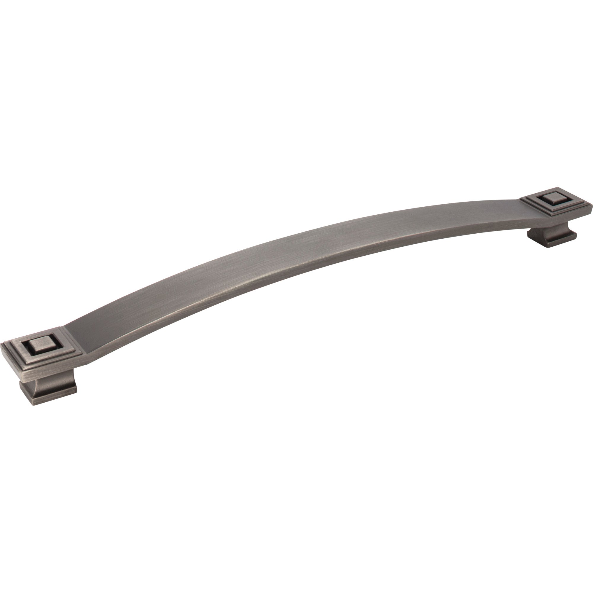 Square Delmar Appliance Handle by Jeffrey Alexander - Brushed Pewter