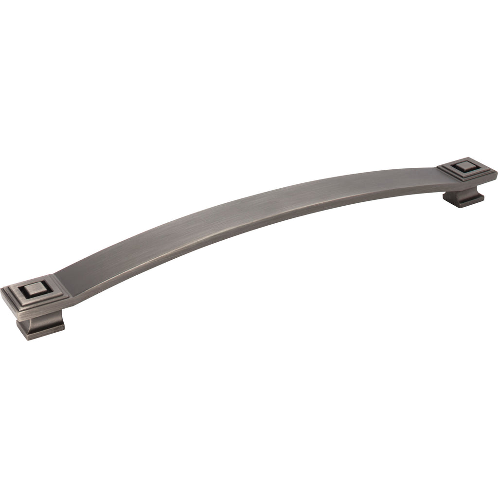 Square Delmar Appliance Handle by Jeffrey Alexander - Brushed Pewter
