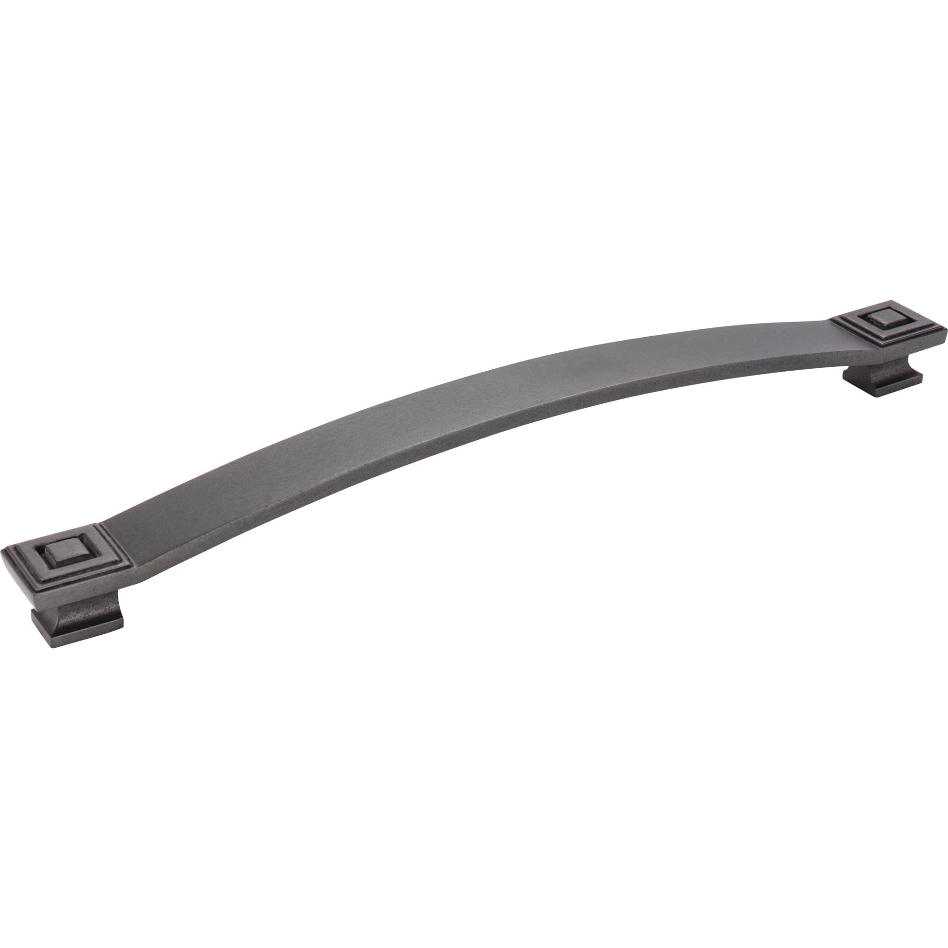 Square Delmar Appliance Handle by Jeffrey Alexander - Gun Metal