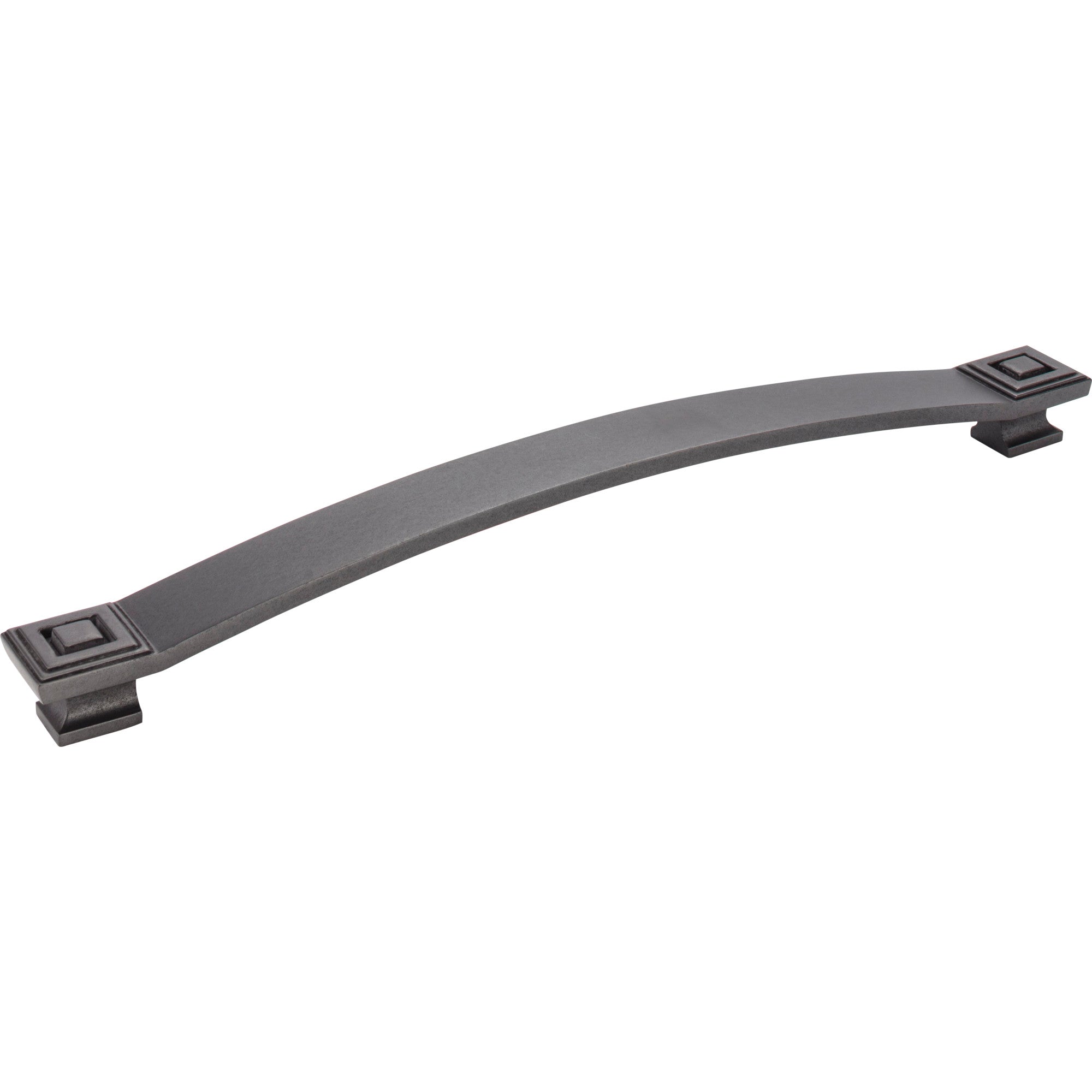 Square Delmar Appliance Handle by Jeffrey Alexander - Gun Metal