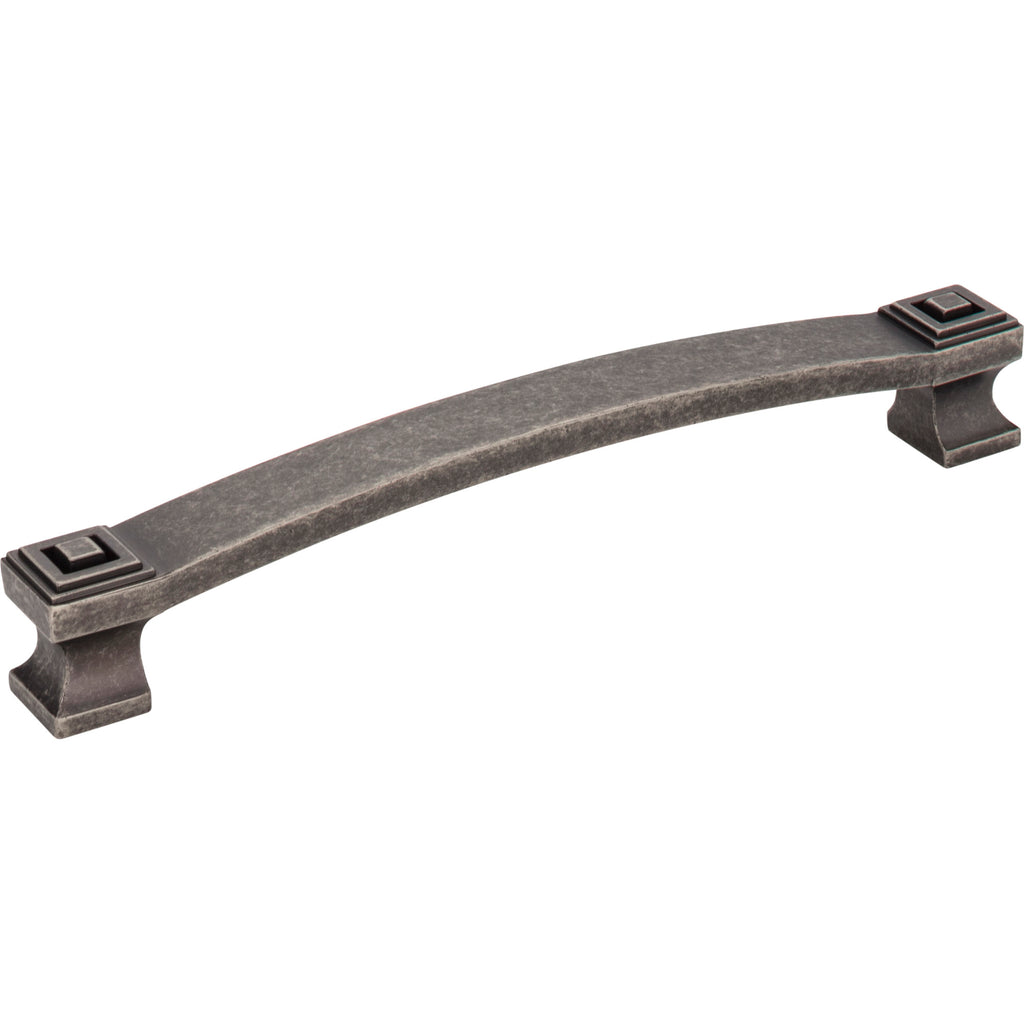 Square Delmar Cabinet Pull by Jeffrey Alexander - Distressed Pewter