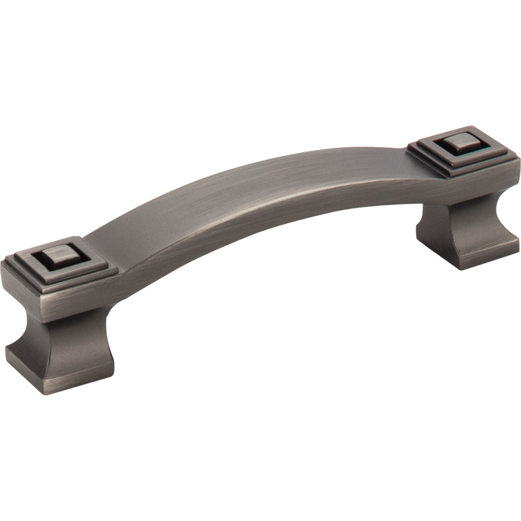 Square Delmar Cabinet Pull by Jeffrey Alexander - Brushed Pewter