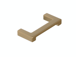Square Post Pull by Schwinn - Matte Gold - New York Hardware