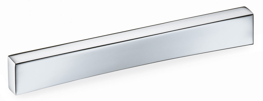 Rectangular Indent Solid Bar Pull by Schwinn - Polished Chrome - New York Hardware
