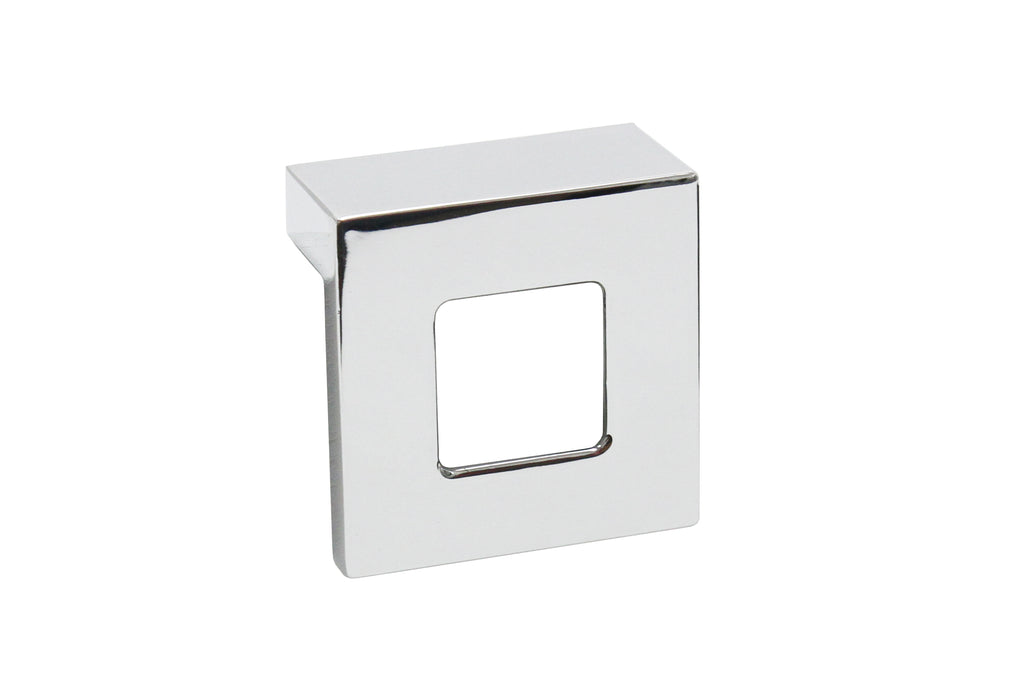 Square Cut Out Pull by Schwinn - Polished Chrome - New York Hardware