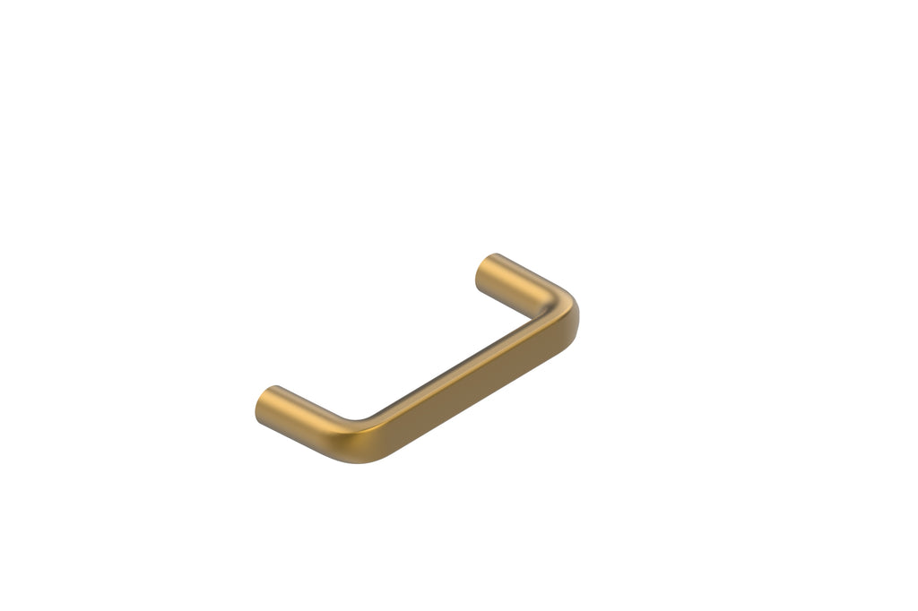 Flat Sided Wire Pull by Schwinn - Matte Gold - New York Hardware