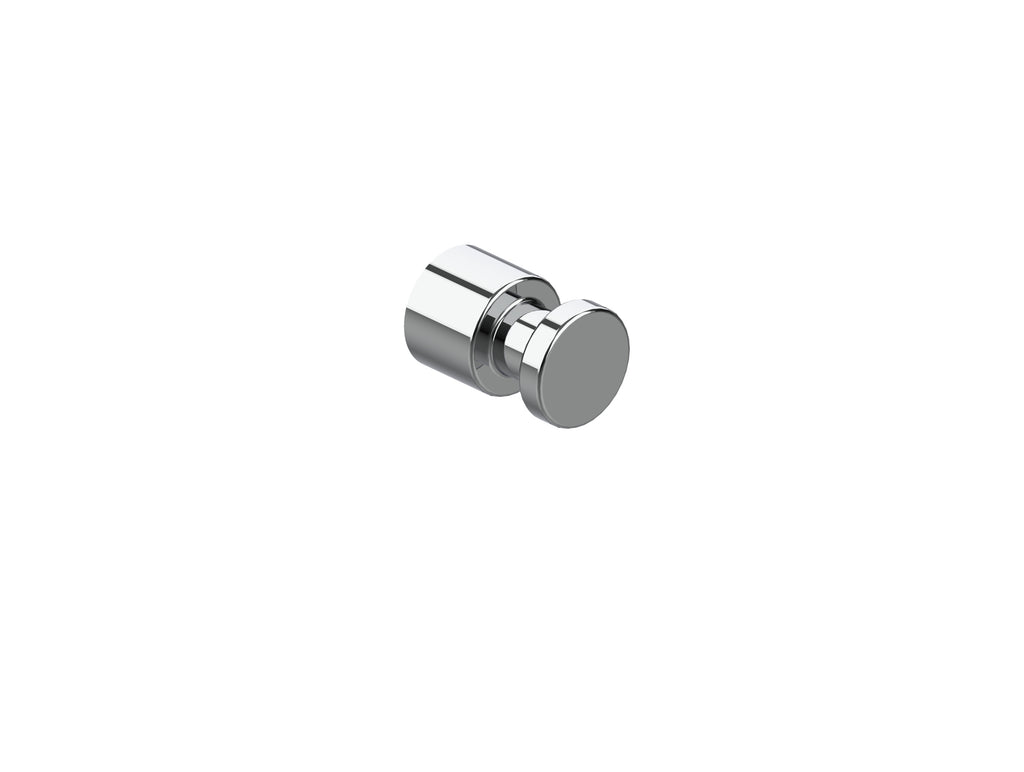 Classic Cylinder Button Hook by Schwinn - Polished Chrome - New York Hardware