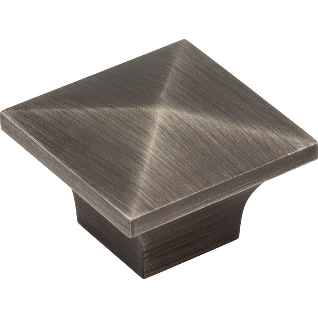 Pyramid Cairo Cabinet Knob by Jeffrey Alexander - Brushed Pewter