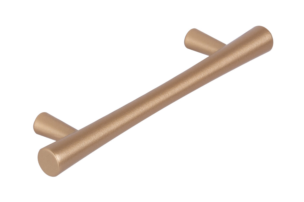Tapered Cylinder Pull by Schwinn - Matte Gold - New York Hardware