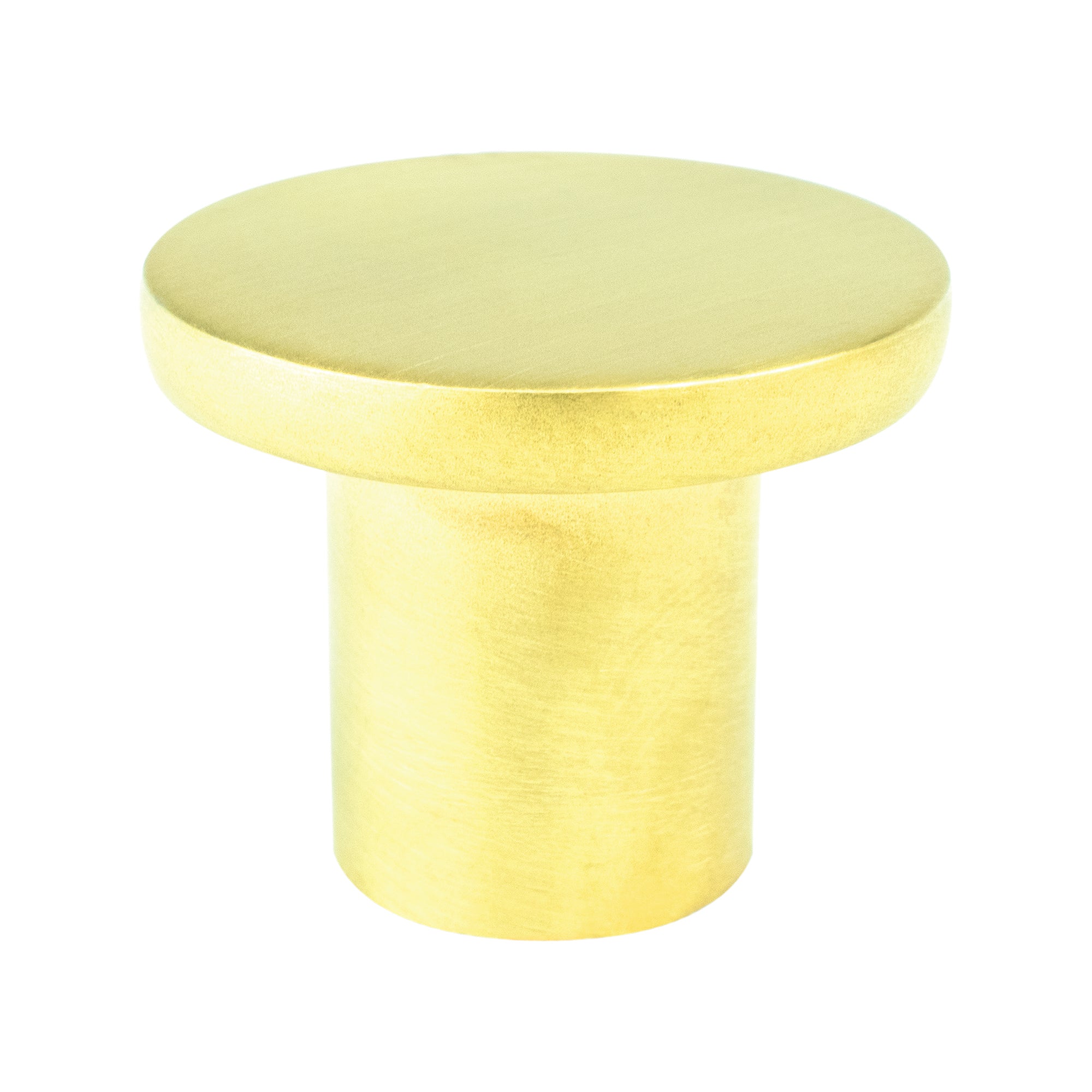 Soft Gold - 1-3/32" - Disc Knob by Berenson - New York Hardware