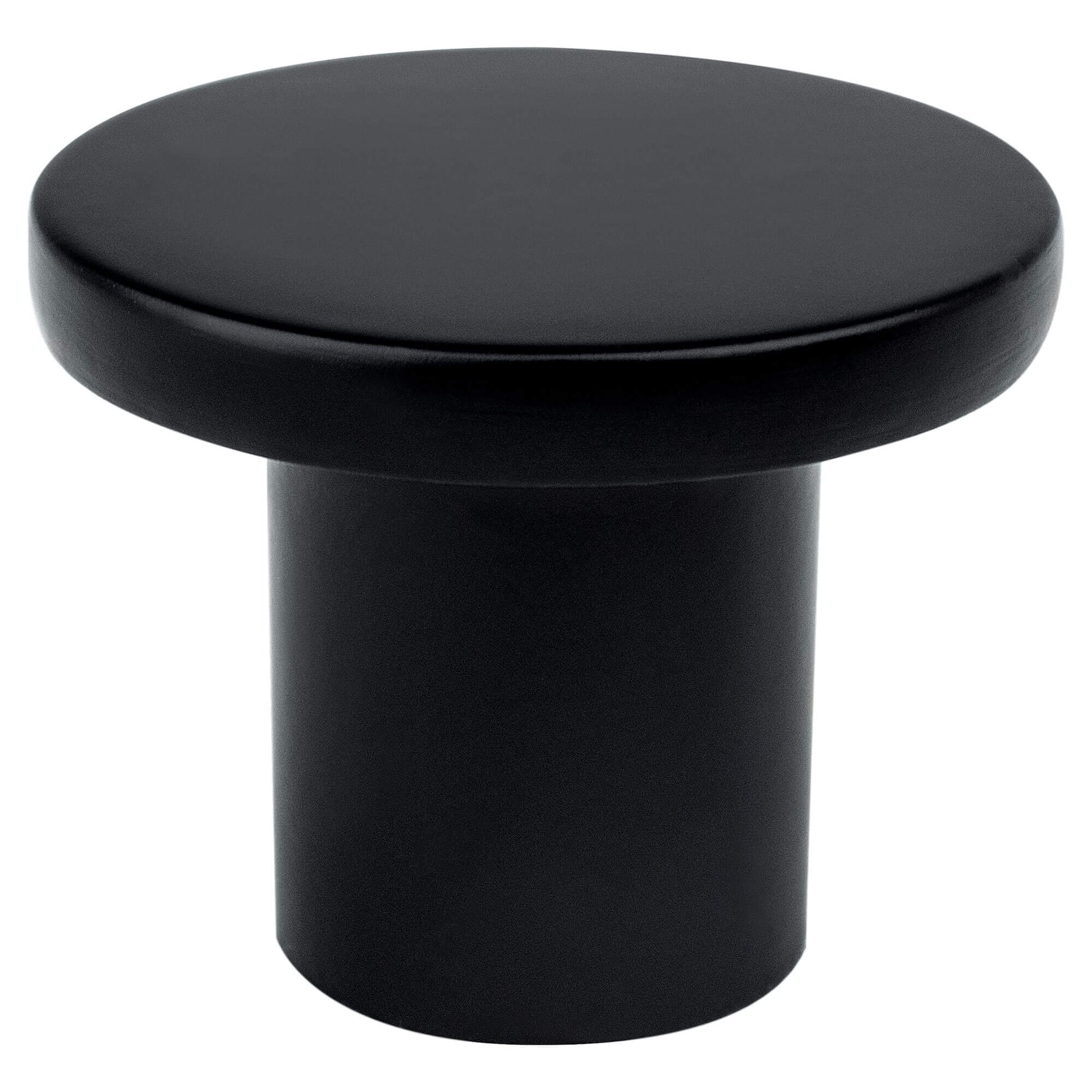 Black - 1-3/32" - Disc Knob by Berenson - New York Hardware
