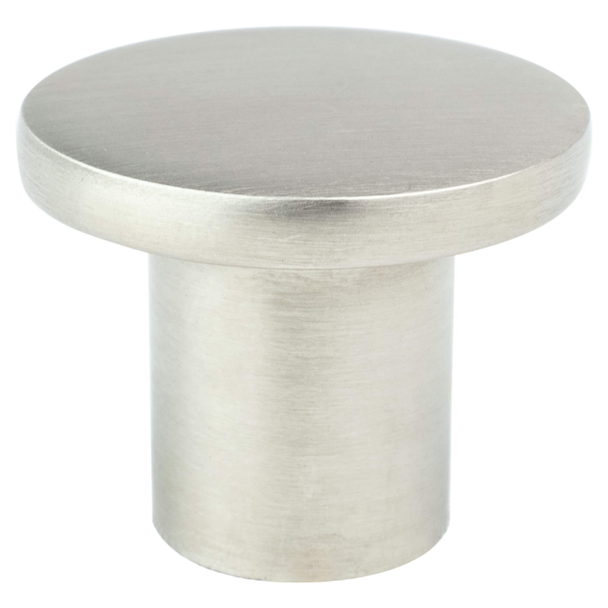 Brushed Nickel - 1-3/32" - Disc Knob by Berenson - New York Hardware