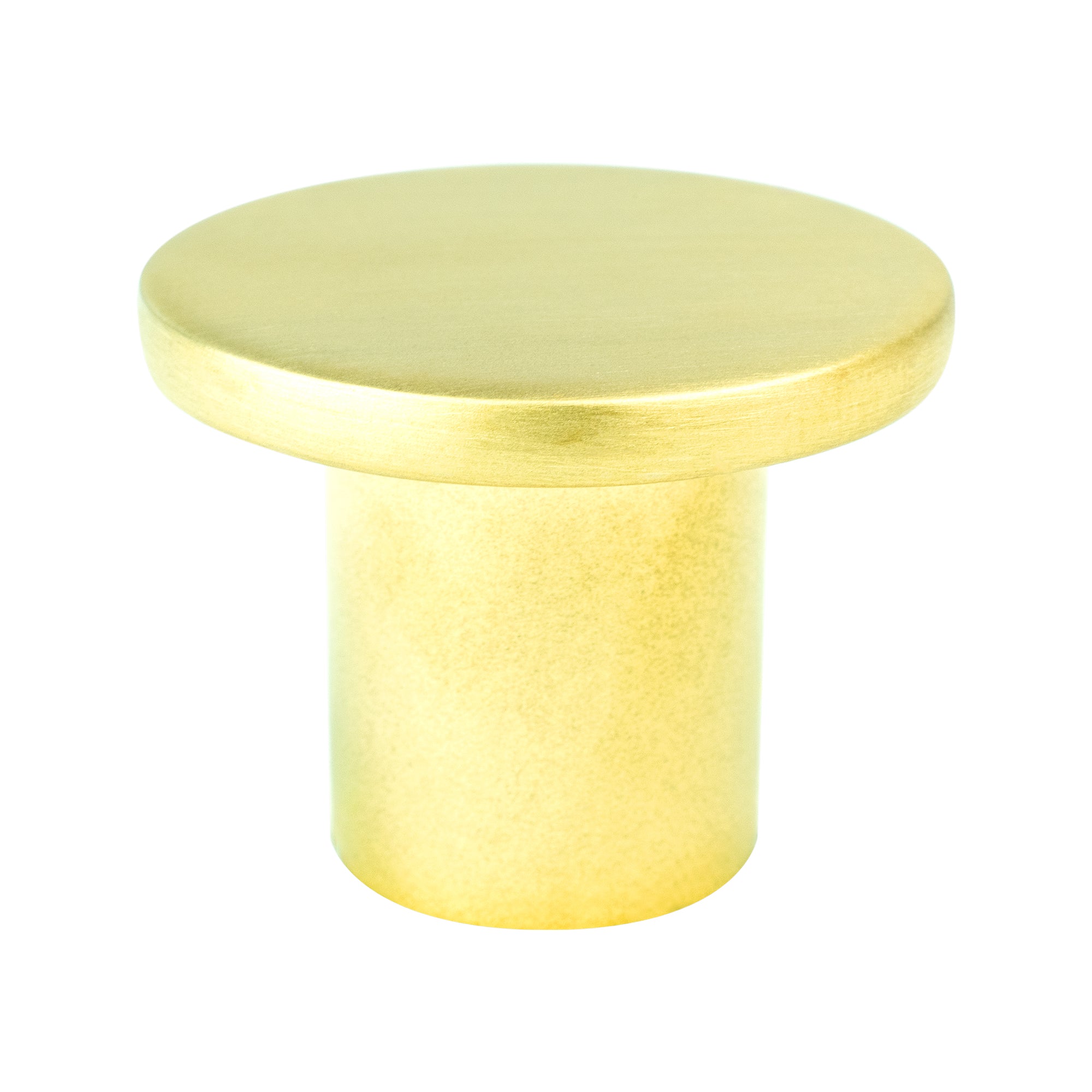 Soft Gold - 1-9/32" - Disc Knob by Berenson - New York Hardware