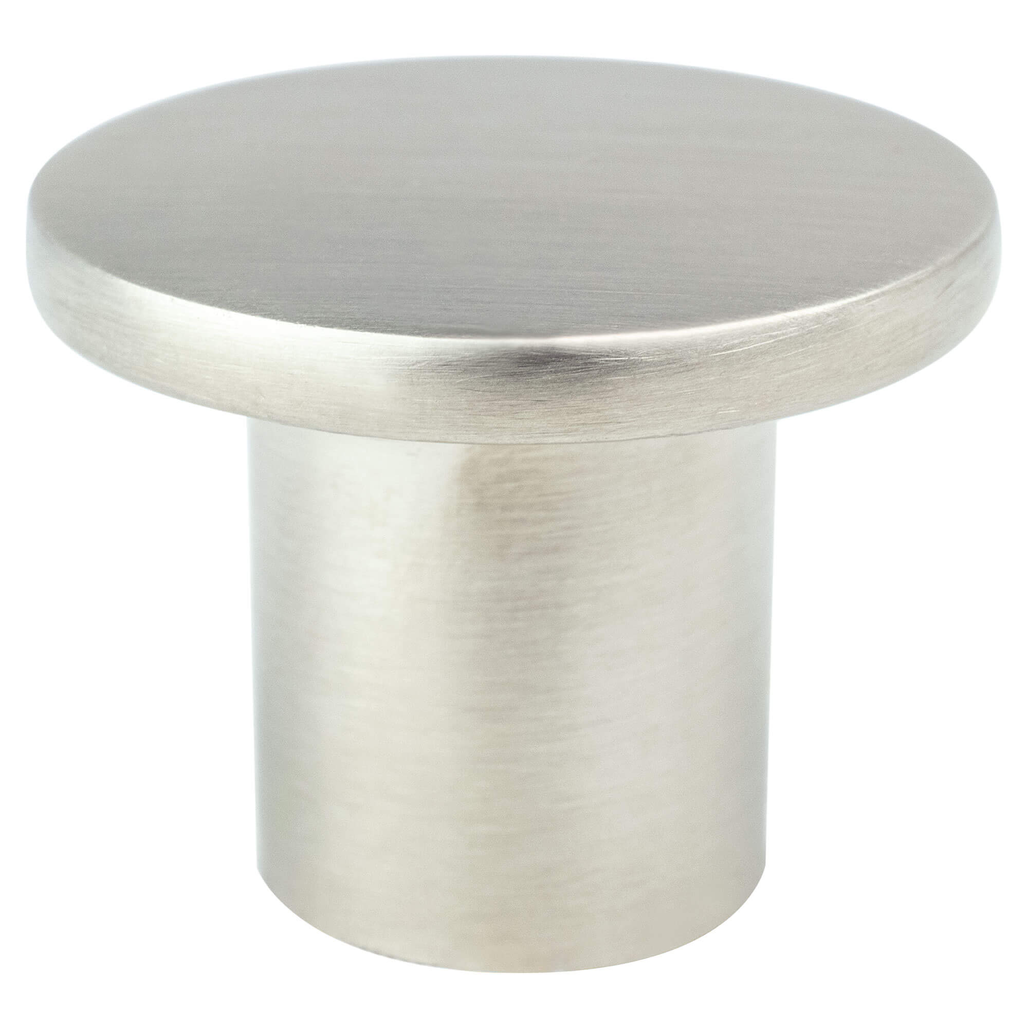 Brushed Nickel - 1-9/32" - Disc Knob by Berenson - New York Hardware
