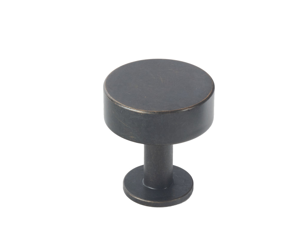 Disc Knob by Lew's Hardware - 1-1/4" - Oil-rubbed Bronze - New York Hardware