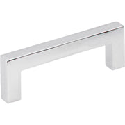 Square Stanton Cabinet Bar Pull by Elements - Polished Chrome