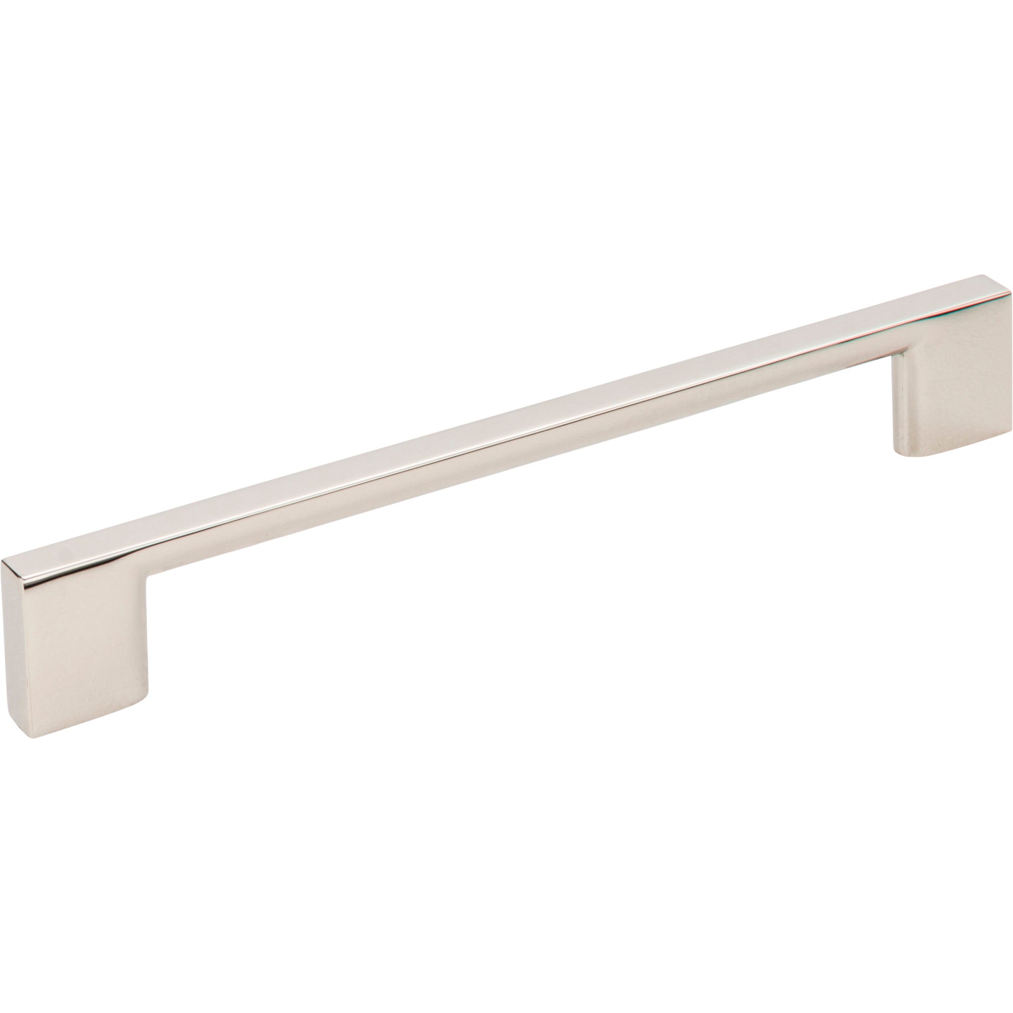 Square Sutton Cabinet Bar Pull by Jeffrey Alexander - Polished Nickel
