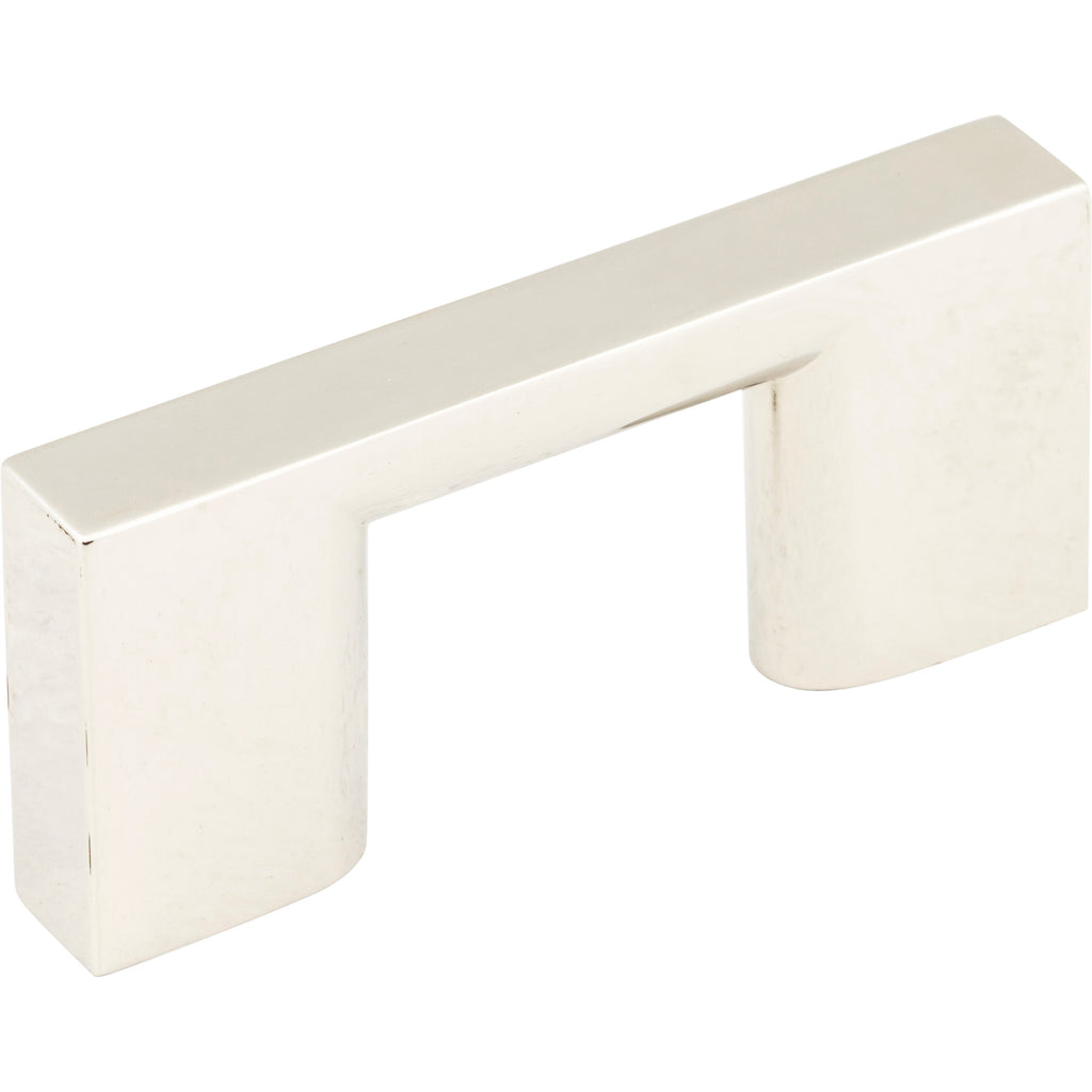 Square Sutton Cabinet Bar Pull by Jeffrey Alexander - Polished Nickel