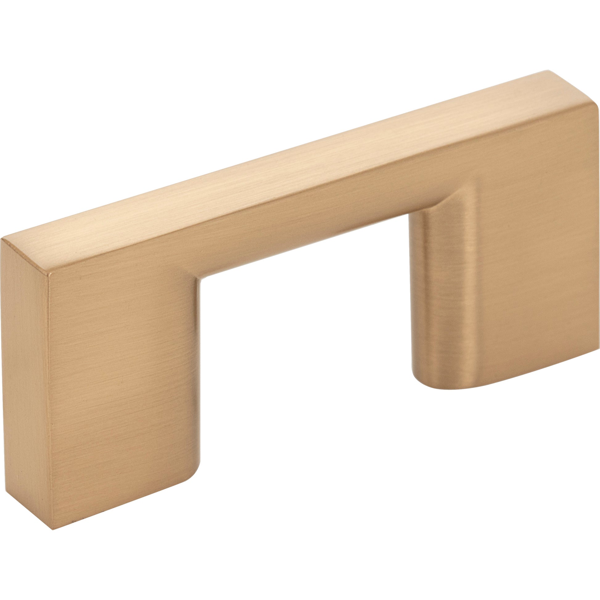 Square Sutton Cabinet Bar Pull by Jeffrey Alexander - Satin Bronze