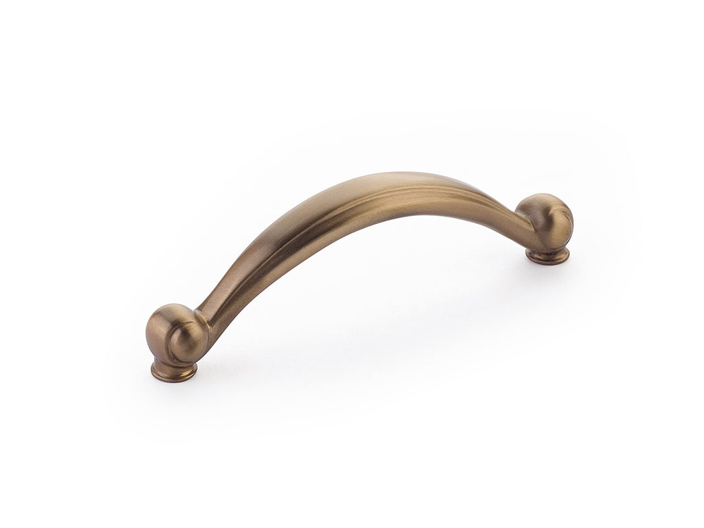 Cabriole Pull by Schaub - Brushed Bronze - New York Hardware