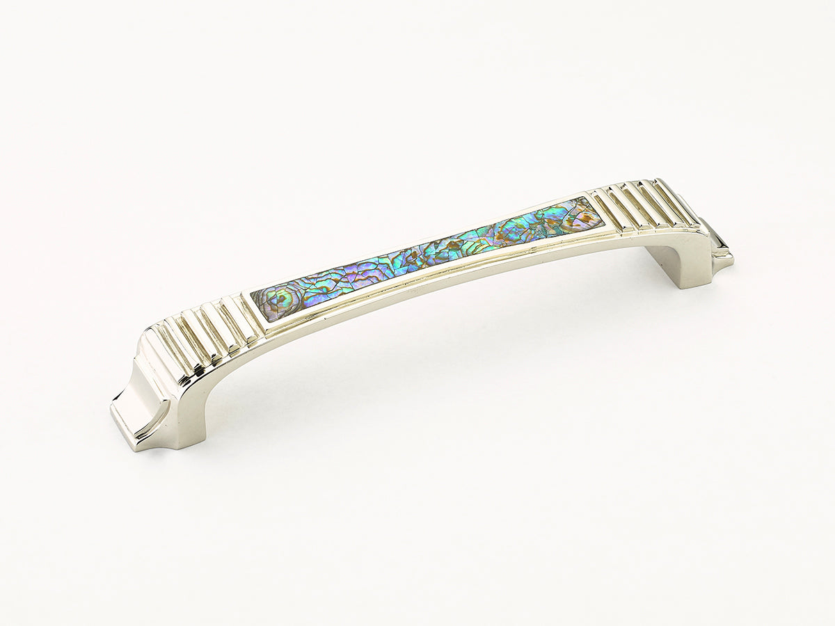 Cadence Pull by Schaub - Polished Nickel - Imperial Shell - New York Hardware