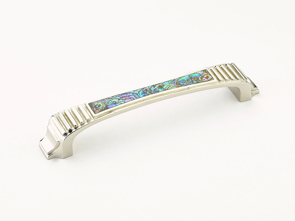 Cadence Pull by Schaub - Polished Nickel - Imperial Shell - New York Hardware