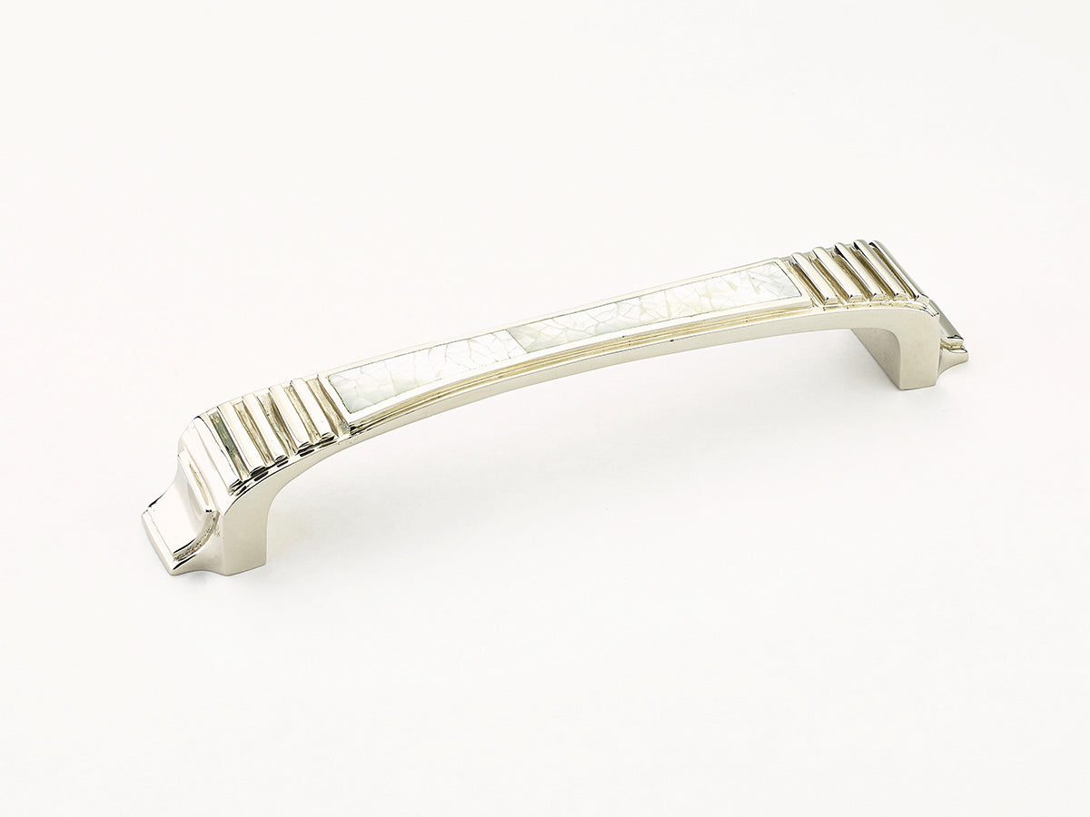 Cadence Knob by Schaub - Polished Nickel - Mother of Peal - New York Hardware